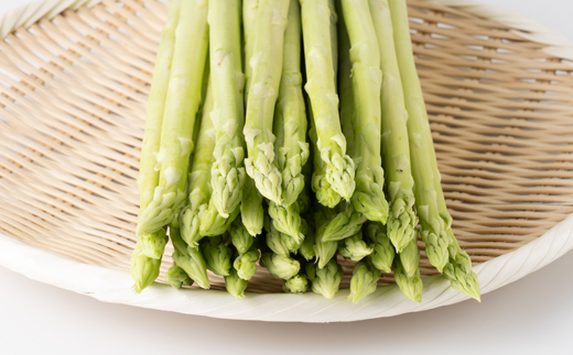 岡山県産　朝採れアスパラガス　1キロ【配送不可地域：離島】【1143586】