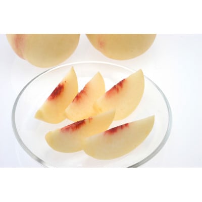 岡山白桃食べ比べ　早生種　6玉2種類【配送不可地域：離島】【1684885】