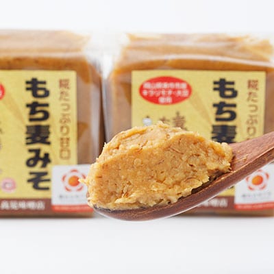 もち麦みそ400g　6個セット【1184601】