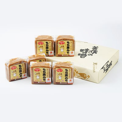もち麦みそ400g　6個セット【1184601】