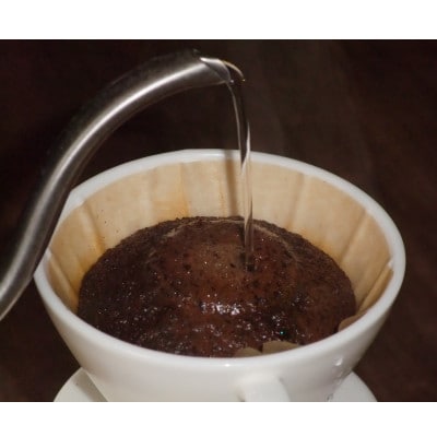 ウガンダ産　栽培期間中農薬不使用・無施肥のコーヒー　自家焙煎/中深煎り《豆》100g×2【1661772】