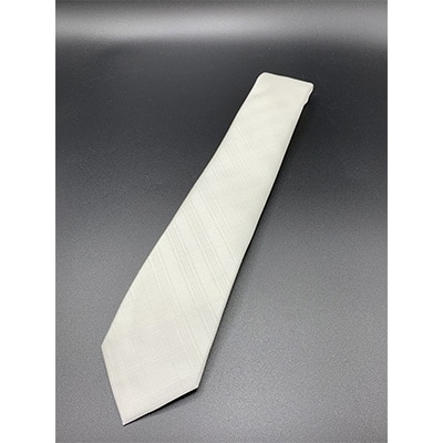 クラバットユキジ製　フォーマルネクタイ(白)【1100783】