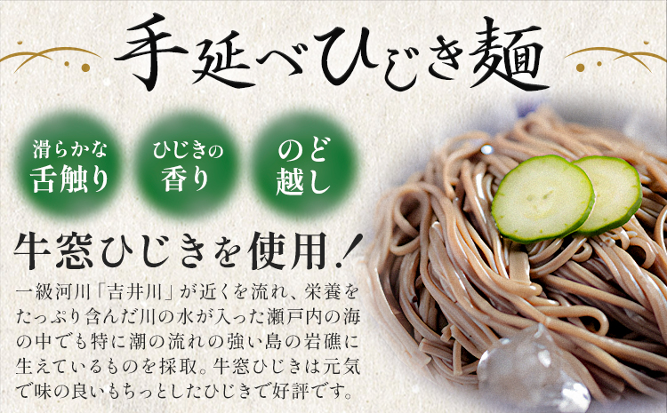 ひじき麺 手延べ 手延べひじき麺 200g(200g×1袋) 宮田製麺株式会社《30日以内に出荷予定(土日祝除く)》岡山県 浅口市 送料無料 麺 贈答用 ギフト お取り寄せ お歳暮 乾麺 麺類 備蓄 特産品 グルメ 小分け