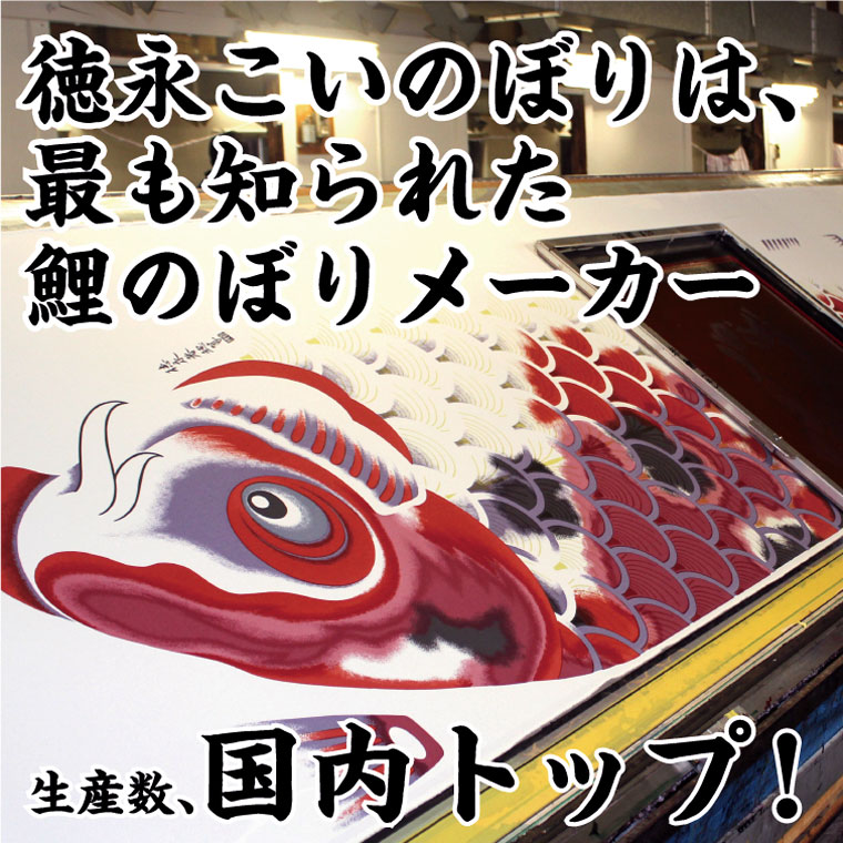 １.５ｍ友禅鯉ファミリーセット