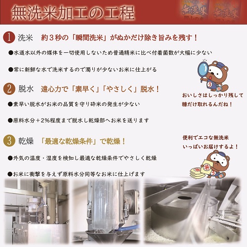 【無洗米】　岡山県産　お米　ふる里だより（ブレンド米）　15kg