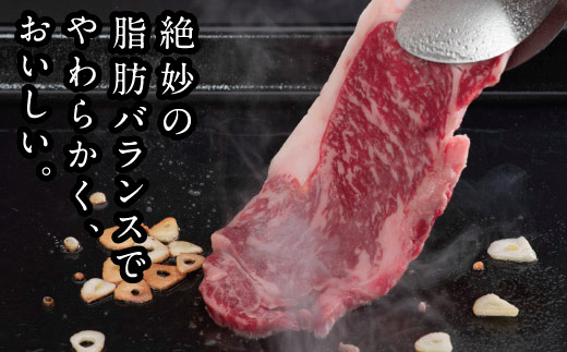 牛肉　清麻呂牛ロースステーキセット580g(180g×3枚）