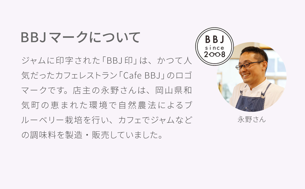 果実たっぷり自然農法のブルーベリージャム　400g×3