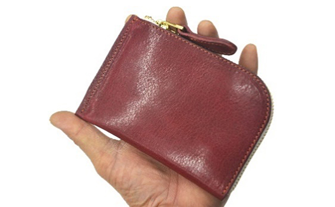 革工房Manly L型ショートウォレット ブラウン ファッション ファッション小物 財布 