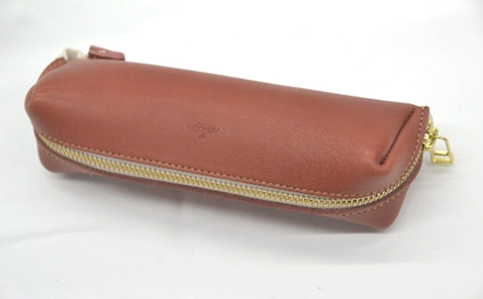 革工房Manly トレイになるペンケース バーミリオン ファッション アクセサリー ファッション小物