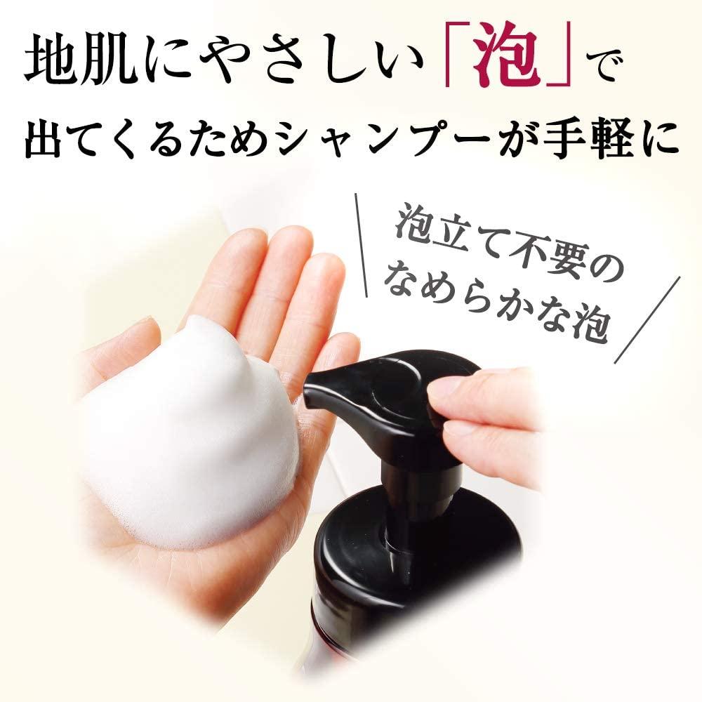 泡でふんわり薬用オールインワンシャンプー 450mL   【006-a130】