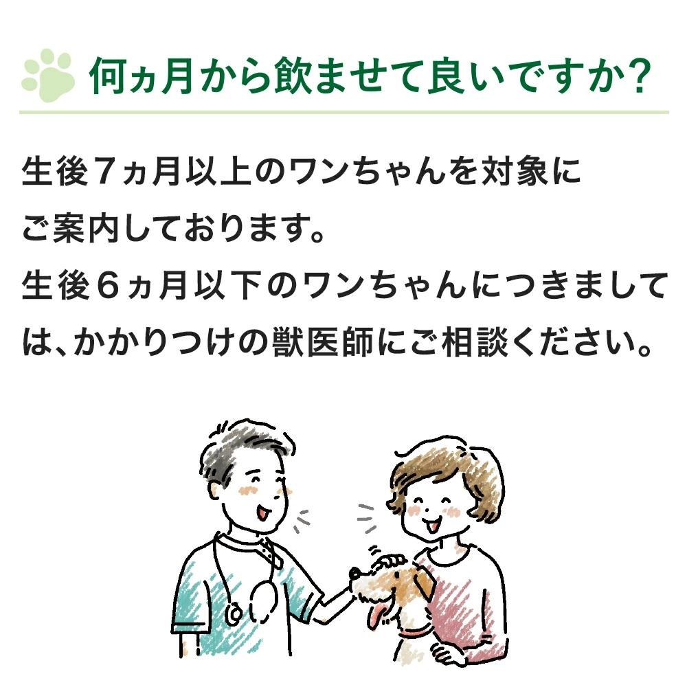 ワンちゃん用グルコサミン〈袋入(60粒)〉（02801）【006-a151】｜犬用サプリ 犬用健康補助食品 グルコサミン ペットサプリ ドッグサプリ サプリメント 岡山県 鏡野町