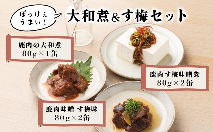 ぼっけぇうまい！大和煮＆す梅セット［008-a006］