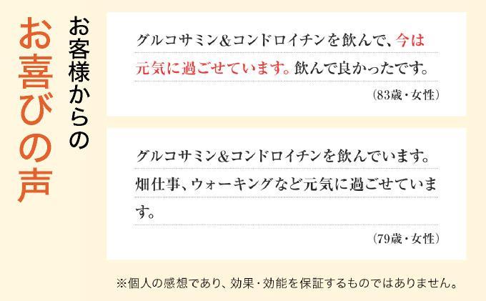 ＜定期便全3回＞グルコサミン＆コンドロイチン（28313）【006-a105】