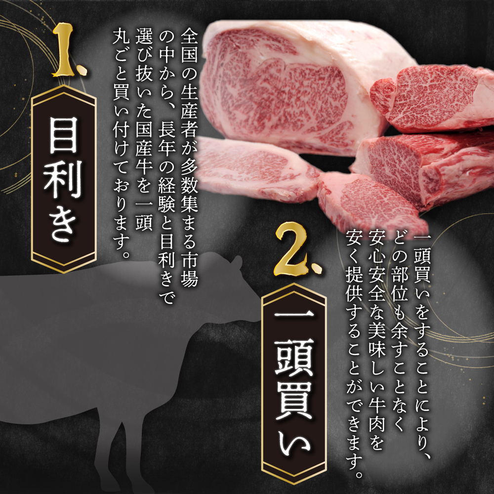 岡山県産牛肉バラ切り落し＜kgが選べる！＞約2kg (500g×4パック) [015-a004]