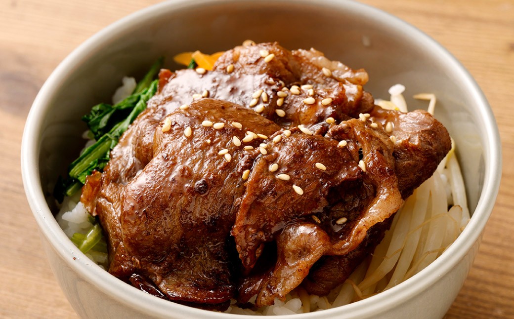 なぎビーフ：焼肉カット 1200g（300g×4） 