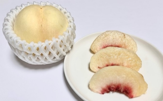 桃 白桃 なつおとめ 約2kg 5～8玉 もも フルーツ 果物 岡山 美咲町産