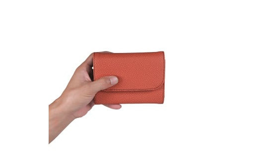 千菱小 フラップ/ ブラウン M072