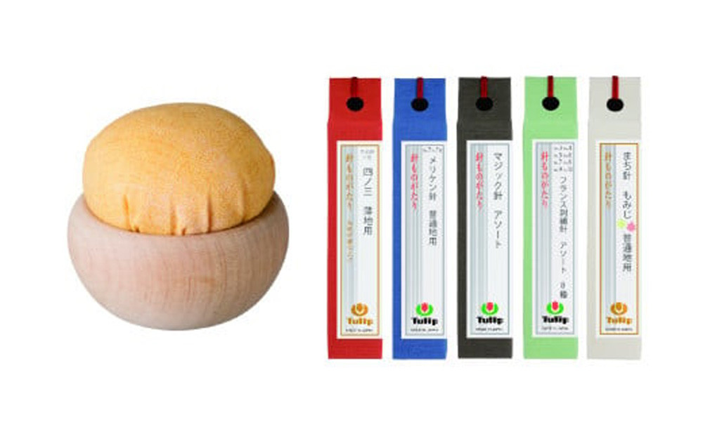 ＼年内発送／ なめらかに通る、まっすぐ伝わる想い「針ものがたり 5種」、季節の色をイメージした「針やま　青朽葉(長月)」のセット