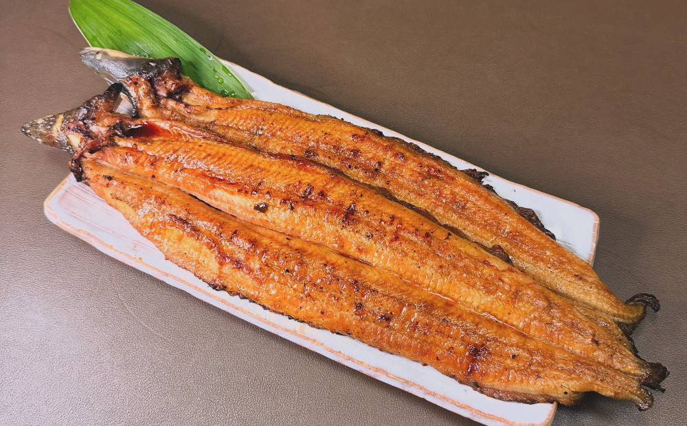 国産うなぎの蒲焼き 3尾（合計525g）