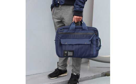 ビジネスバッグ (4WAY)MA-1/ネイビー F001