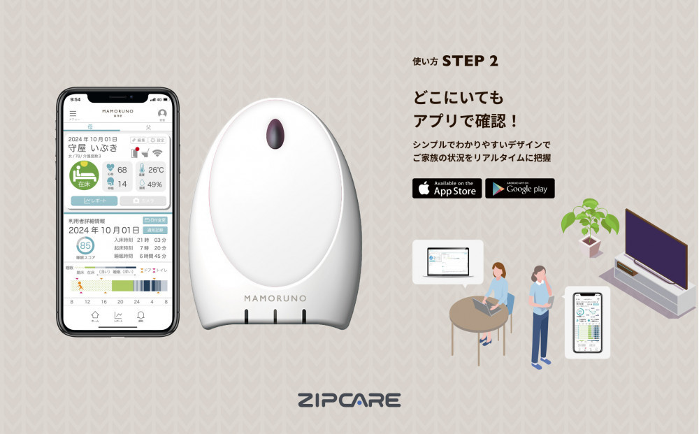 スマートケアセンサー まもる～の 6か月お試しプラン