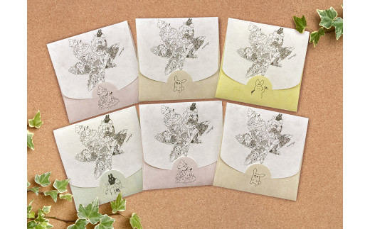 あぶらとり紙「momiji」セット 6種