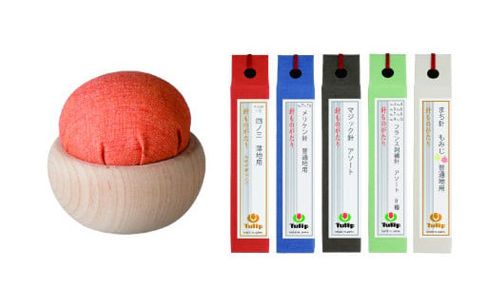 ＼年内発送／なめらかに通る、まっすぐ伝わる想い「針ものがたり 5種」、季節の色をイメージした「針やま　薄墨色(霜月)」のセット