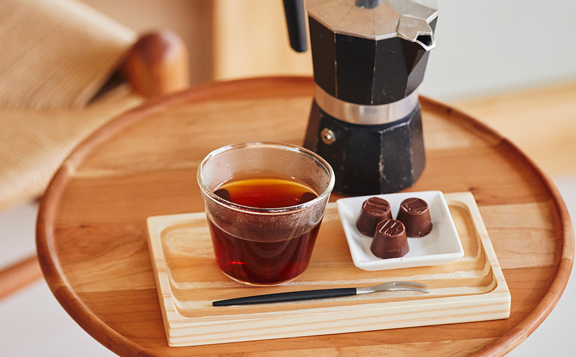 Ten＆O　広島県産杉　木製トレイ 「瀬戸の波」Mサイズ