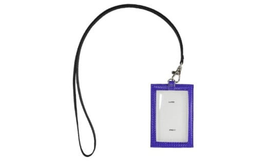 IDカードケース(縦)/ ブルー M124T