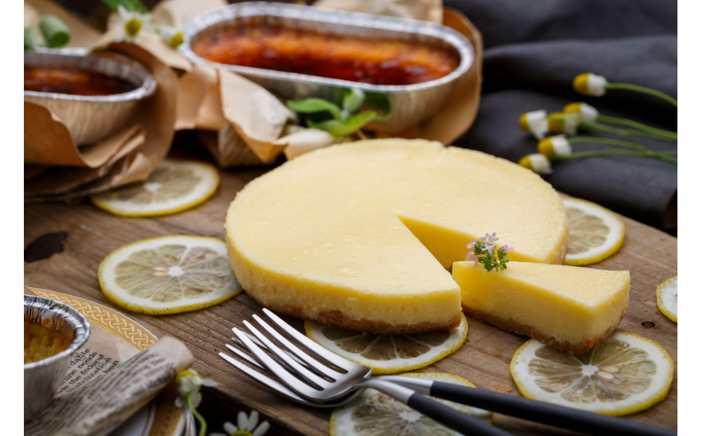 カタラーナ＆広島レモンチーズケーキセット