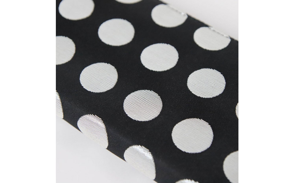 「千菱」 ラウンドラウンド長財布 / KUROGIN ドット B07