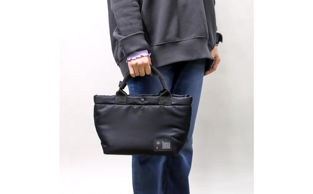 ミニトートバッグMA-1/ブラック F032