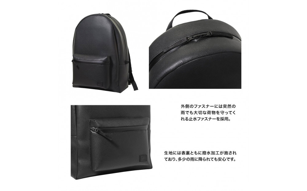 FUKUNARY デイパック 軽量 帝人 コードレ リュック 17L ブラック バックパック 1泊2日 旅行 出張 ビジネス 通勤 通学 メンズ レディース 日本製 広島市 フクナリー E125