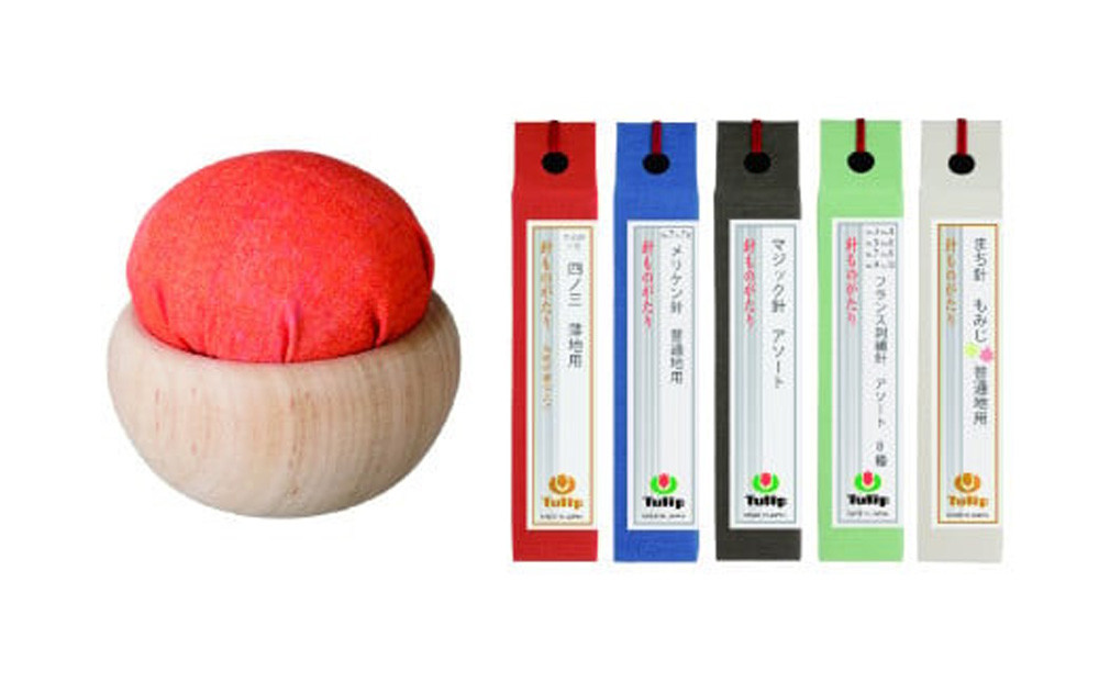＼年内発送／なめらかに通る、まっすぐ伝わる想い「針ものがたり 5種」、季節の色をイメージした「針やま　空色(皐月)」のセット
