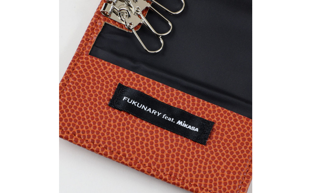 FUKUNARY キーケース バスケットボール / ブラウン M054