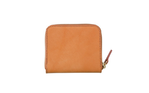 ＼年内発送／ミニマム財布 栃木アースレザー/淡茶 L008