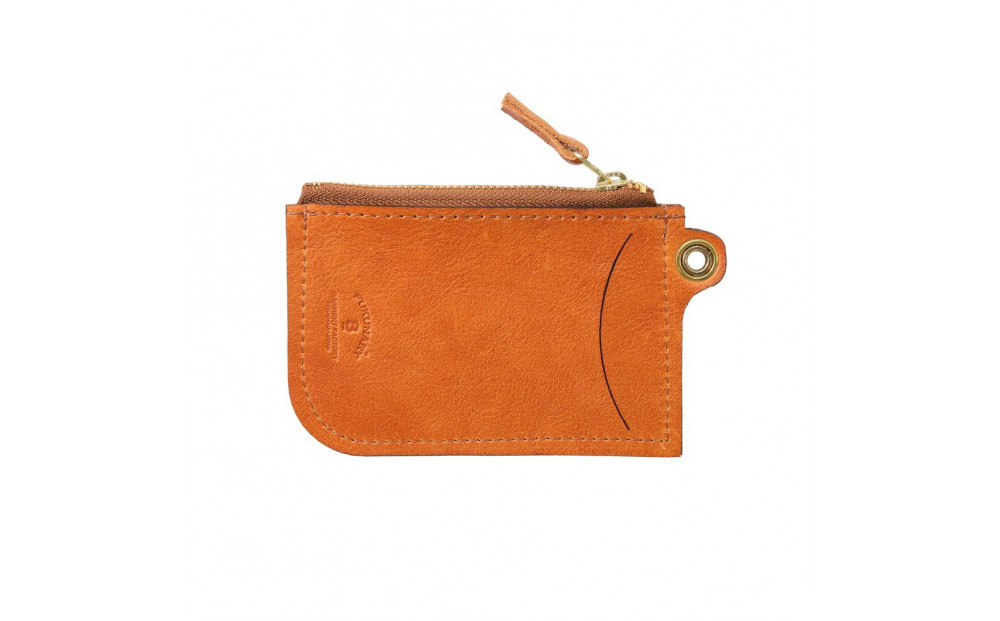 パスケース栃木レザーWコガシ/淡茶 L011