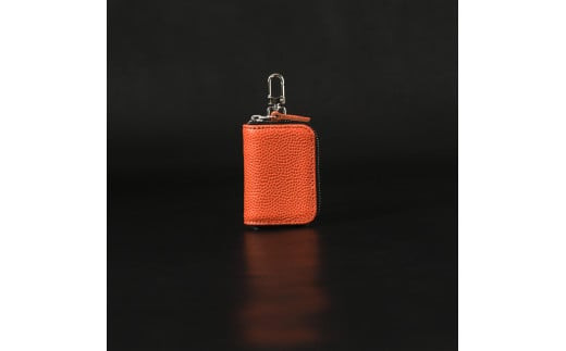 スマートキーケースＬ本革バスケ/オレンジ ML131L