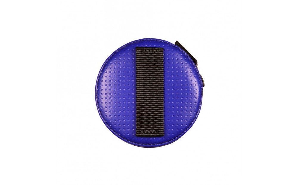 ＼年内発送／ラウンドコインケース/ ブルー M047