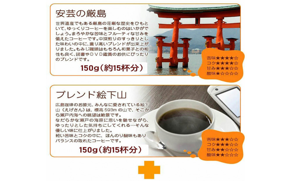 大鳥居ブレンドセット（300g）【細挽き】