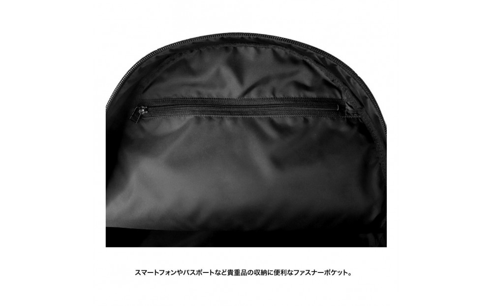 FUKUNARY デイパック 軽量 帝人 コードレ リュック 17L ブラック バックパック 1泊2日 旅行 出張 ビジネス 通勤 通学 メンズ レディース 日本製 広島市 フクナリー E125