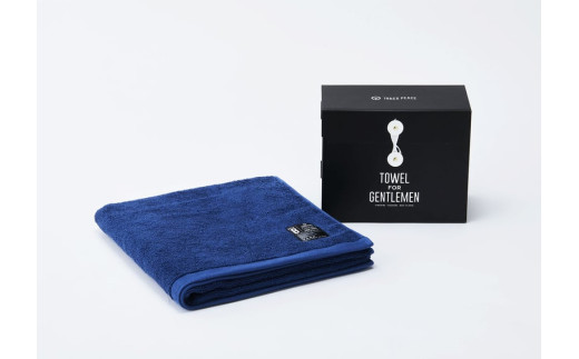 ＼年内発送／国産タオル 高品質ギフト INNER PEACE リネン ネイビー 2枚セット