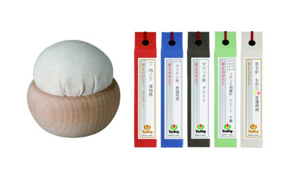 ＼年内発送／ なめらかに通る、まっすぐ伝わる想い「針ものがたり 5種」、季節の色をイメージした「針やま　瑠璃色(文月)」のセット