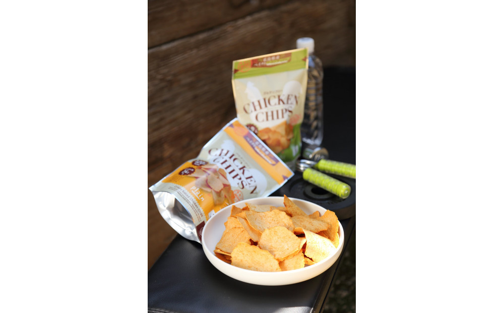 広島県産熟成鶏 チキンチップス 詰め合わせ（プレーン3個 ガーリック2個）