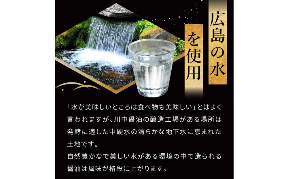 芳醇天然かけ醤油500ml×12本・芳醇天然かけ醤油900ml×12本
