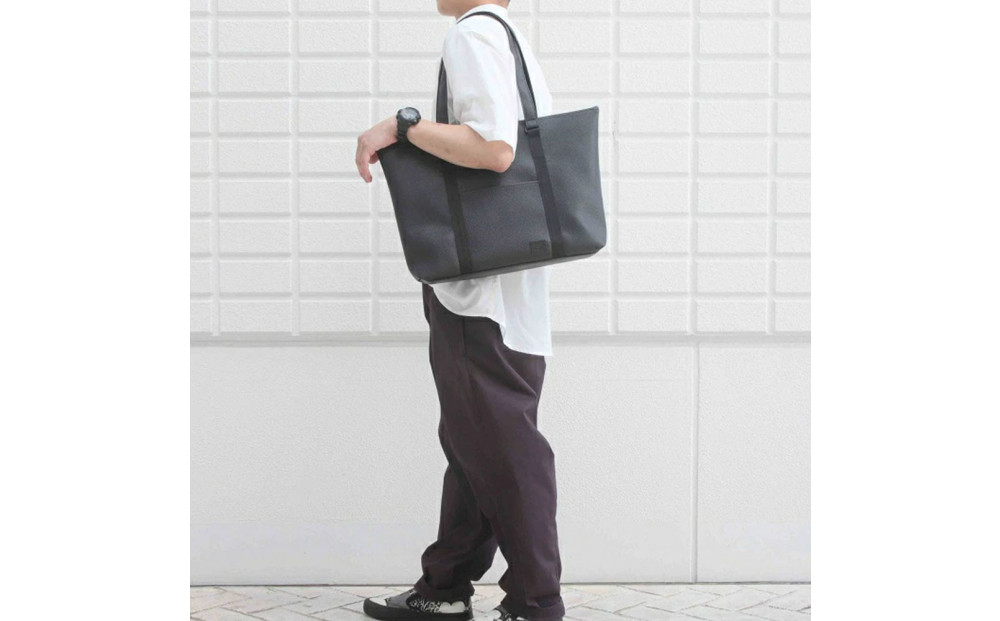 FUKUNARY トートバッグＭ / ブラック E050M