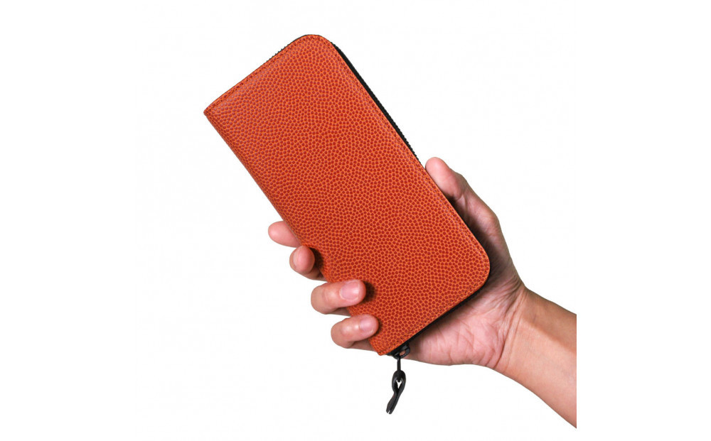 ラウンド長財布/ ブラウン M025