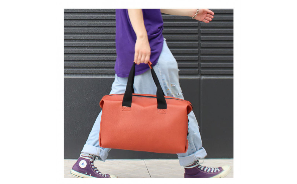 FUKUNARY スポーツバッグ バスケットボール / ブラウン M013