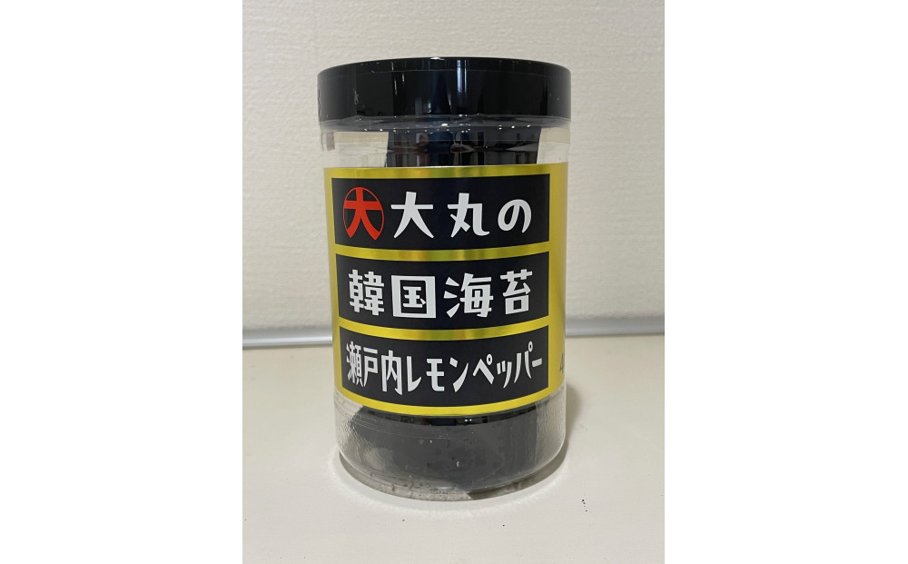 大丸の韓国海苔　瀬戸内レモンペッパー×12個