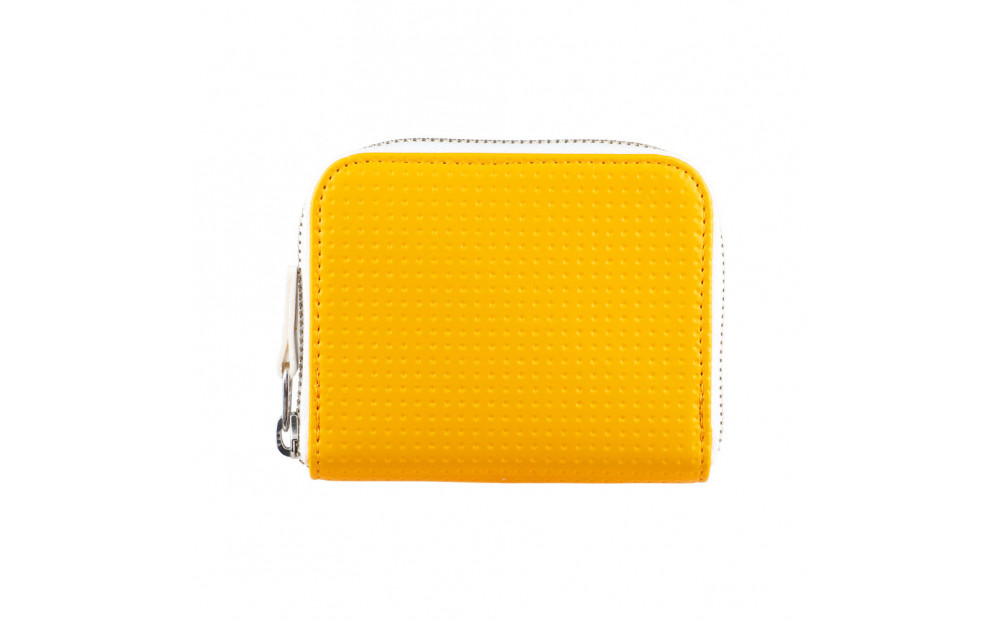 FUKUNARY ミニマム財布 バレーボール生地 / イエロー M074